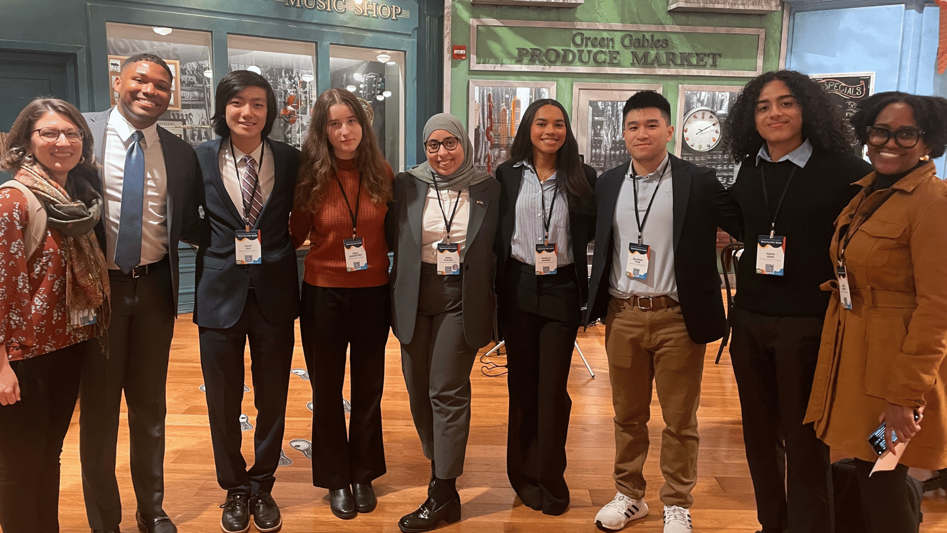 youth civic solution competition winners gather at NCoc